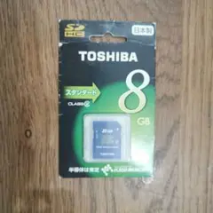 TOSHIBA SDHC 8GB SDカード