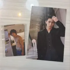 西洸人　ビバラビ　楽天ブックス　トレカ　ポスカ　2枚セット　INI