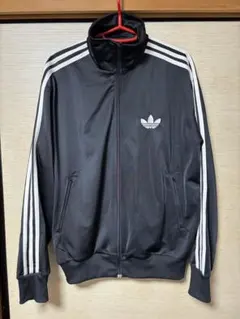 90s【adidas アディダス】トラック ジャケット ジャージー 黒 M