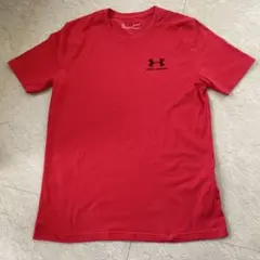 Under Armour HEATGEAR レッド Tシャツ MD 男女兼用