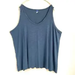 OLD NAVY ノースリーブ　タンクトップ　5L とろみ素材　ストレッチ