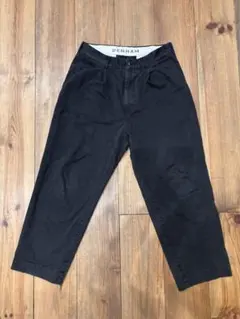 DENHAM チノパンBLACK