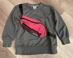 OUTDOOR フロントポケット付きトレーナー 120