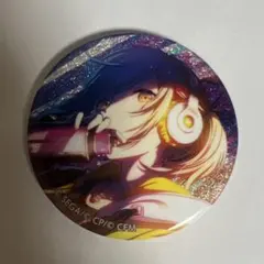 プロセカ　小豆沢こはね　グリッター缶バッジ34b