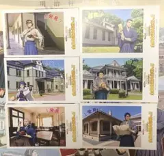 明治村　ゴールデンカムイ　コラボ　チェキ風カード　スタンプラリー　コンプセット