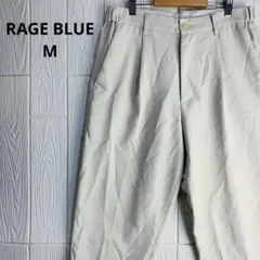 RAGE BLUE ベージュ スラックス ウエストゴム　Mサイズ