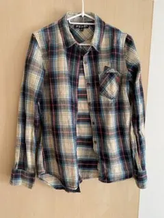 格安★VOLCOM チェック柄 長袖シャツ S/P10