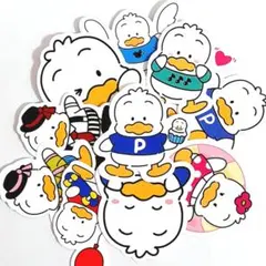 10枚　あひるのペックル　防水　ステッカー　シール
