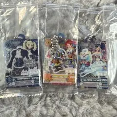 アイカツガチャガチャ 3弾 かえで あおい ユリカ アクリルチャーム