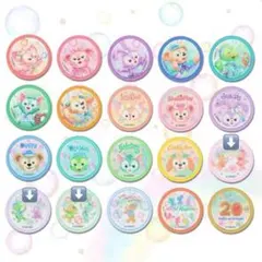 ディズニーシー ダッフィーフレンズ 20周年 ワッペン 3種セット