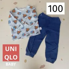 UNIQLO BABY クッキーモンスター キルトパジャマ / 100cm