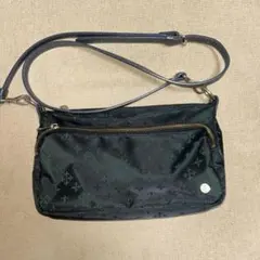 russet ショルダーバッグ ブラック/グリーン 正規品