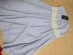 Polo ストライプ ノースリーブワンピース 16