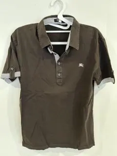 BURBERRY BLACK LABEL ポロシャツ ブラウン サイズ2
