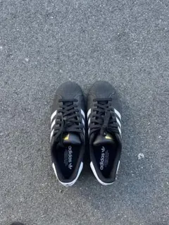 adidas Superstar ブラック 27.5 未使用に近い