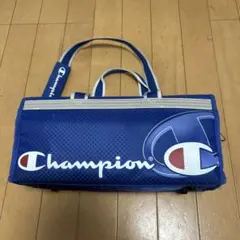 Champion トートバッグ 青　絵具ばっくのみ