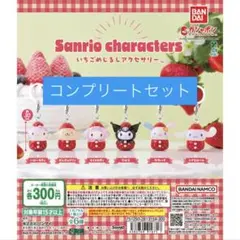 サンリオキャラクター　いちごめじるしアクセサリー　コンプリートセット