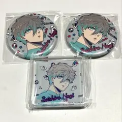 ブルーロック 凪 anique AGF 缶バッジ アクリルブロック 3点セット