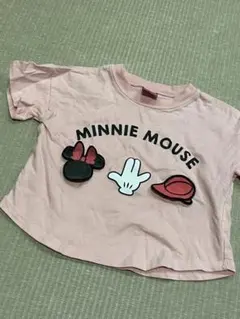 ミニーマウス Tシャツ ピンク　90サイズ