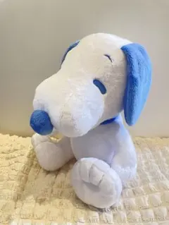 SNOOPY L ぬいぐるみ コールドカラー Ver. ブルー