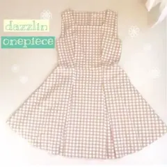 ♡ dazzlin ギンガムチェック ワンピース ♡
