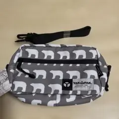 YAKPAK ホッキョクグマ柄 ショルダーバッグ ユニセックス