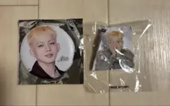 treasure ヒョンソク カプセルトイ クリップ＋缶バッジ