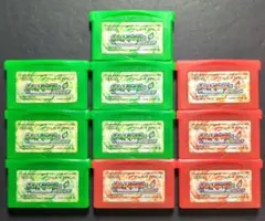 【ソフト単品】ポケットモンスター　ファイアレッド・リーフグリーン　10点セット