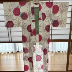ふりふ 浴衣 夏芙蓉 紫織庵×京都 ゆかた 花柄 綿絽 - メルカリ