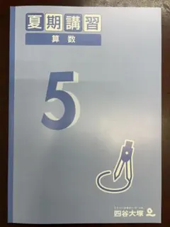 四谷大塚予習シリーズ◆夏期講習算数５年◆2024年購入