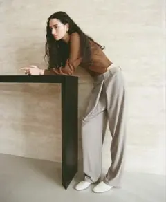 新品未使用 marno calina pants ネイビー サイズ0 丸林広奈 - メルカリ