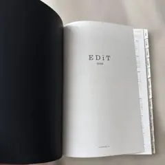 Op111様専用 未使用 EDiT 2026年版 週間バーチカル 手帳 A5