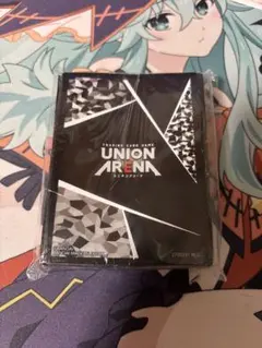 UNION ARENA オフィシャルカードスリーブ スタンダードブラックのサムネイル