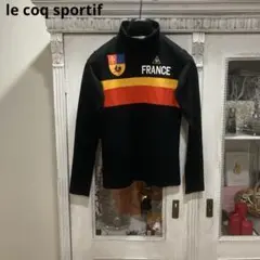 ルコックスポルティフ ゴルフコレクション 長袖シャツ L ブラック ハイネック
