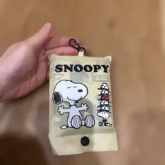 SNOOPY 折りたたみナイロンバッグ　エコバッグ