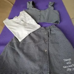 《Tシャツは無料でお付けします》ALGYトップススカートセット