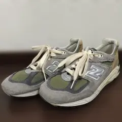 希少 美品 Teddy Santis×New Balance 990V2 グレーのサムネイル