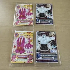 アイカツカード セブンイレブン　復刻アイカツ！カード　4枚セット