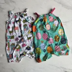 next baby ロンパース 2枚セット 6-9ヶ月
