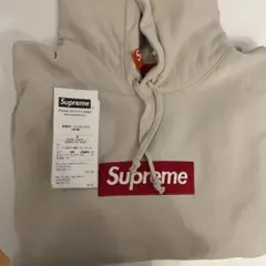 【L】Supreme Boxlogo hoodie stone ボックスロゴのサムネイル