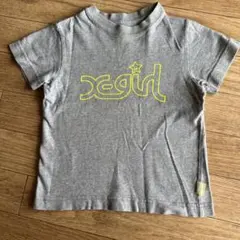 X-girl 半袖Tシャツ グレーのサムネイル