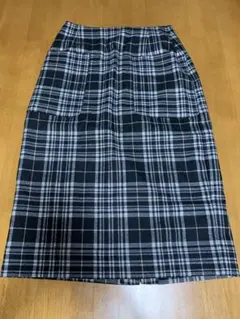 レディース　チェック柄タイトスカート　GAPのサムネイル