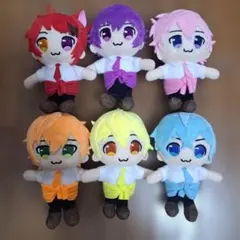 すとぷり　ぬいぐるみ　キーホルダー　6つ