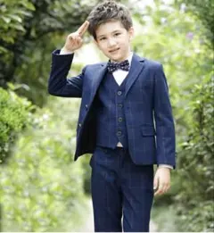 キッズ　スーツ　フォーマル　入学式／卒園式／七五三　130cm