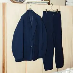FreshService グレー系チェック ナイロンジャケット・パンツセット 