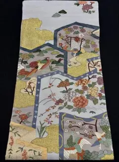【未使用品】袋帯　明綴れ　楽器花蝶　カラフル　柔らかめ 2026年最新】明綴れの人気アイテム - メルカリ