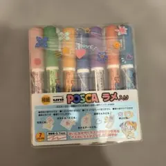 ポスカ ラメ入り 7色セット 極細 uni POSCA 水性顔料のサムネイル