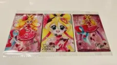 プリキュアウエハース　3枚セット
