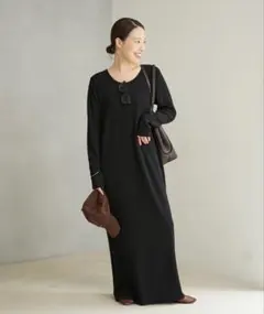 Plage Rib ロングスリーブ ワンピース 38