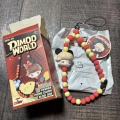 POP MART DIMOO WORLD ディズニー スマホストラップ　ミッキーのサムネイル